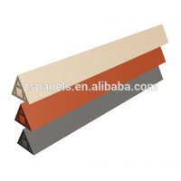 Triangle, rectangular,round and irregular shape terracotta natural clay louver with facade curtain wall