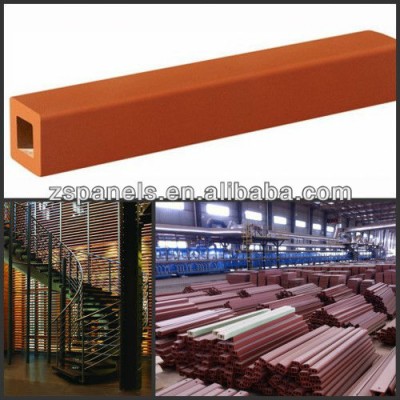 terracotta ceramic baguette ceramic louver for exterior wall terracotta sticks for building