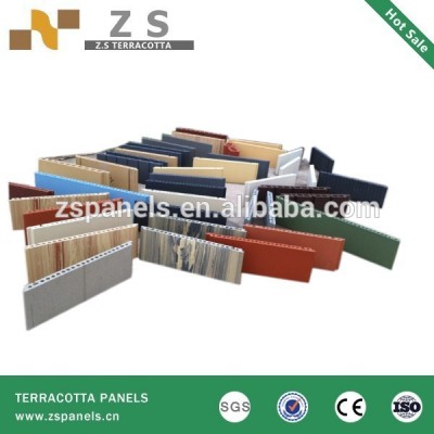 2016 Latest Hot sale of clay made terracotta facade panels